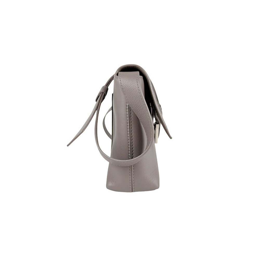 Balenciaga Leather XS Bag Shoulder Gray Downtown